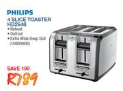 Philips 4 Slice Toaster HD2648