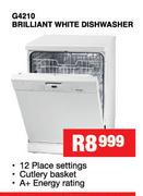 Miele Brilliant White Dishwasher G4210