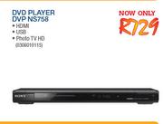 DVD Player DVP NS758