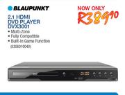 Blaupunkt 2.1 HDMI DVD Player DVX3001