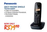 Panasonic Dect Phone Single TG1611SAH