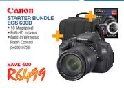 Canon Starter Bundle EOS 600D