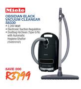 Miele Obsidian Black Vacuum Cleanear-S8330