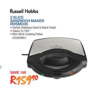 Russell Hobbs 2 Slice Sandwich Maker-RHSM035