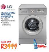 LG 7Kg Washing Machine-F10B8QDP5