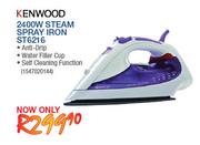 Kenwood 2400W Steam Spray Iron-ST6216