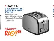 Kenwood 2 Slice Toaster Stainless Steel-TTM230