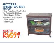 Hottess Premier Warmer Trolly
