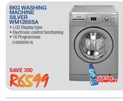 Smeg 8Kg Washing Machine Silver WM128SSA