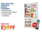 Hisense 359Ltr Bottom Freezer White H359BWH