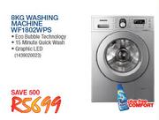 Samsung 8kg Washing Machine WF1802WPS