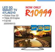 LG 47" LED 3D Smart TV 47LA6210