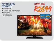 Blaupunkt 32" HD LED TV STY0532