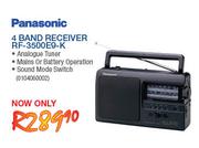 Panasonic 4 Band Receiver RF-3500E9-K