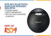 Sony WTE NFC Bluetooth Wireless Speaker SRS-BTV5