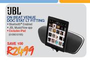 JBL On Beat Venue Doc Stat LT Fitting 