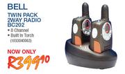 Bell Twin Pack 2Way Radio BC202