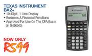 Texas Instrument BA2+