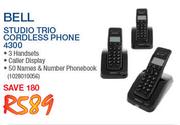 Bell Studio Trio Cordless Phone 4300