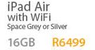 iPad Air With WiFi 16GB
