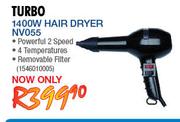 Turbo 1400W Hair Dryer NV055