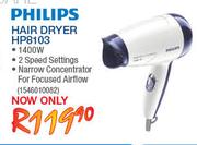 Philips Hair Dryer HP8103