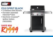 Weber E310 Spirit Black