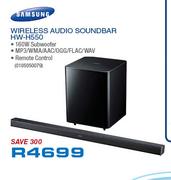 Samsung Wireless Audio Soundbar HW-H550
