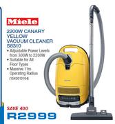 Miele 2200W Canary Yellow Vacuum Cleaner S8310