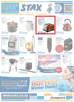 Stax : Hottest Winter Deals (23 May - 2 Jun 2014), page 1