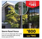 Storm Panel Fence 2m x 2.5m