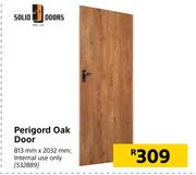 Solid Doors Perogord Oak Internal Door 2032mm x 813mm