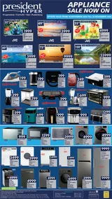 President Hyper : Appliance Sale Now On (18 November - 25 November 2025)