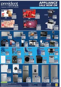 President Hyper : Appliance Sale Now On (03 February - 24 February 2026)