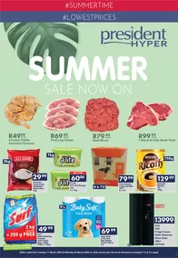 President Hyper : Summer Sale (11 March - 24 March 2025 While Stocks Last)