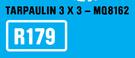 Tarpaulin 3x3 MQ8162