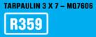 Tarpaulin 3x7 MQ7606