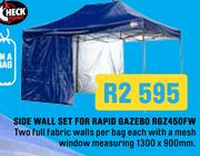 Side Wall Set For Rapid Gazebo RGZ450FW
