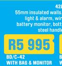 SnoMaster 42L Fridge/Freezer With Bag & Monitor BD/C-42