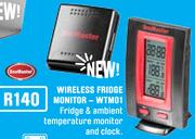 SnoMaster Wireless Fridge Monitor WTM01