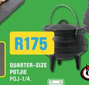 CheckPoint Quarter-Size Potjie POJ-1/4