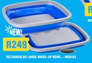 Rectangular Large Wash Up Bowl MQ8183