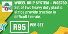 CampQuip Wheel Grip System WGS730-Per Set