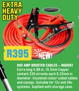 800 AMP Booster Cables MQ8061