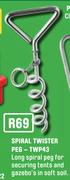 Spiral Twister Peg TWP43