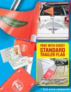 Warthog Trailer Flag Without LED Light 600mm FLG002 For Regular Vehicles