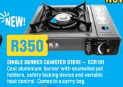 Alva Single Burner Canister Stove CCR101