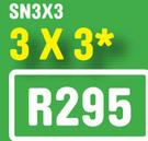 Storm Nets Black Hope Netting Te Secure Your Caravan Tent 3x3 SN3X3