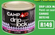 Drip Lock Waterproofer Canvas