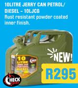 CheckPoint 10 Litre Jerry Can Petrol/Diesel 10LJCG